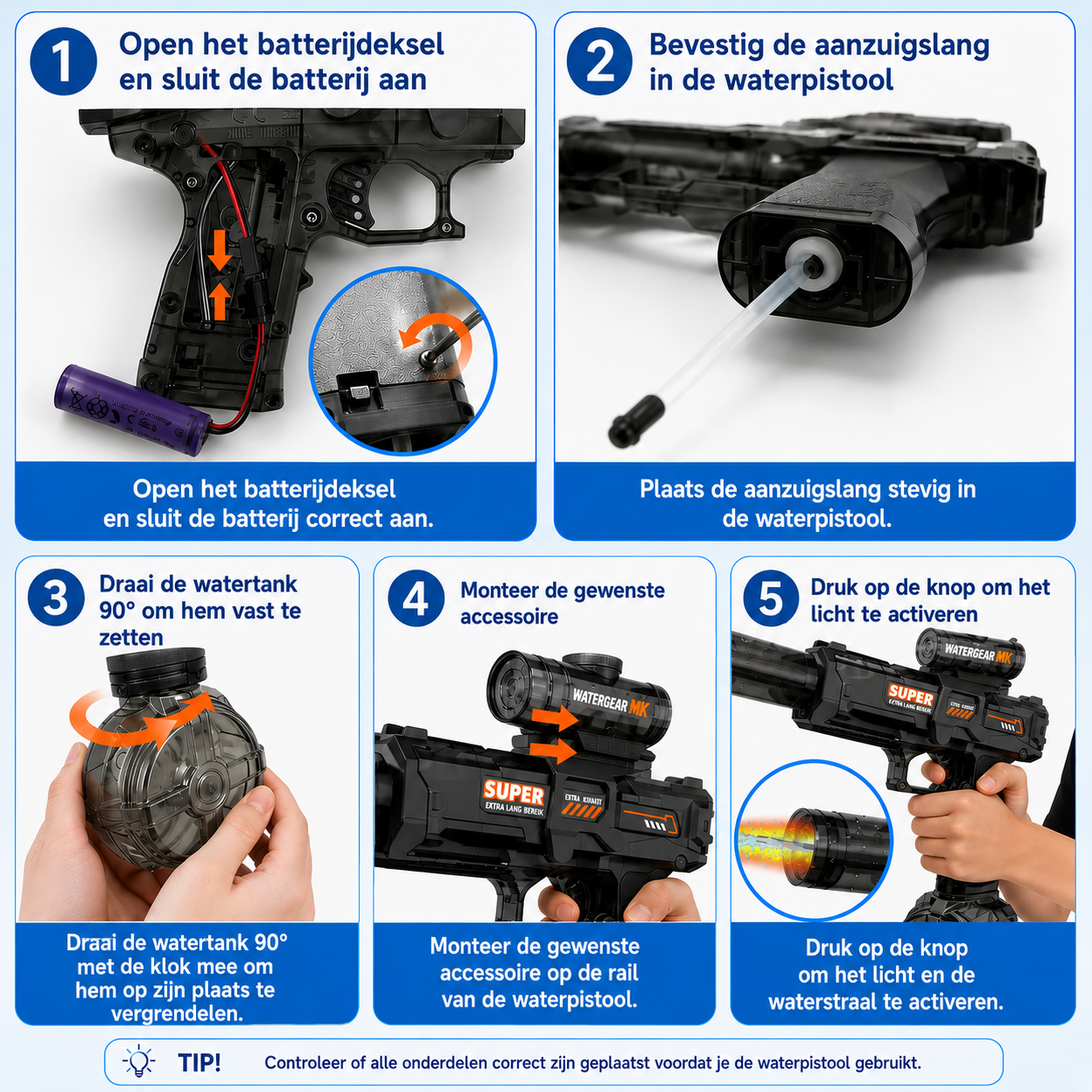 WaterFun - Elektrisch Waterpistool